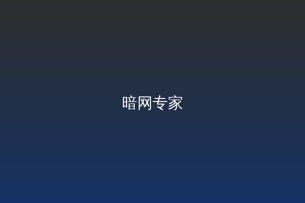 暗网视频教程